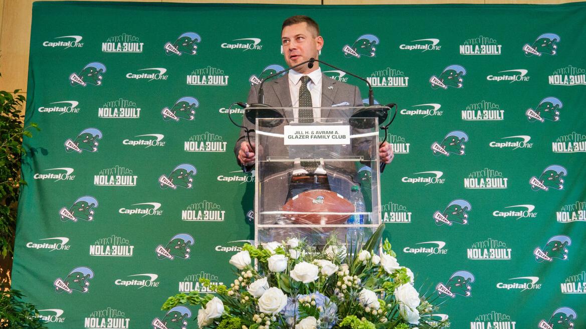 Photos: Jon Sumrall, welcome back to Uptown New Orleans: new Tulane football coach welcomed by school officials and fans